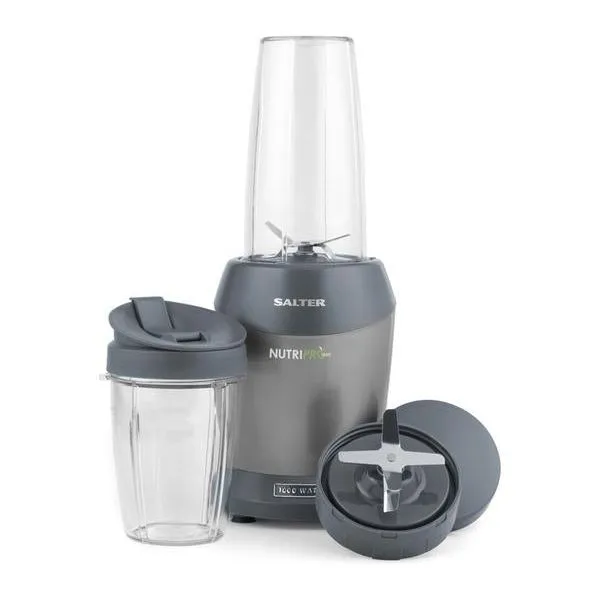 Salter Nutri Pro 1000 Blender - Silver & Black | EK2002V4SIL