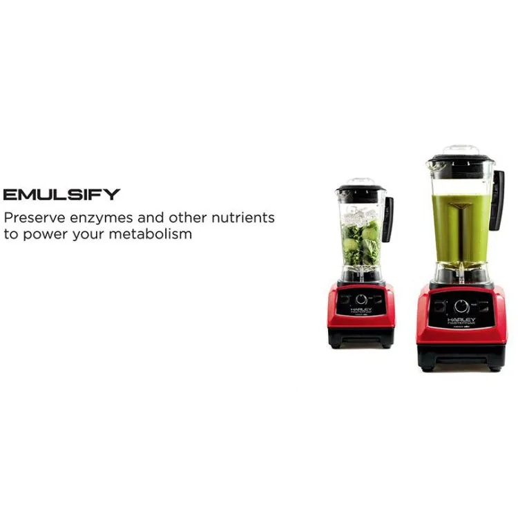 Salton BL1486BLBT 2 L Harley Pasternak Professional Grade Power Blender - Black - 1500W/2 Hp