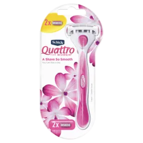 Schick Quattro Women Razor Kit