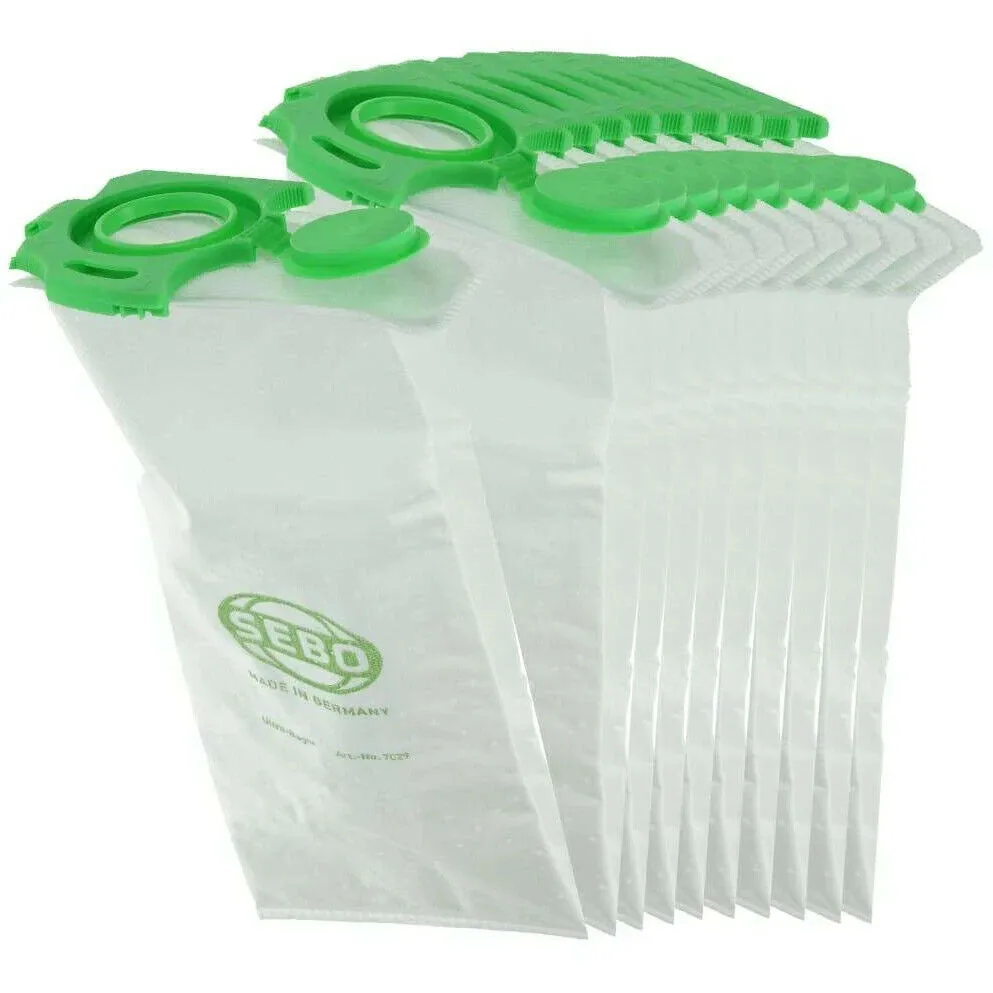 Sebo 7029 Felix Vacuum Bags Dart (10 Pack)