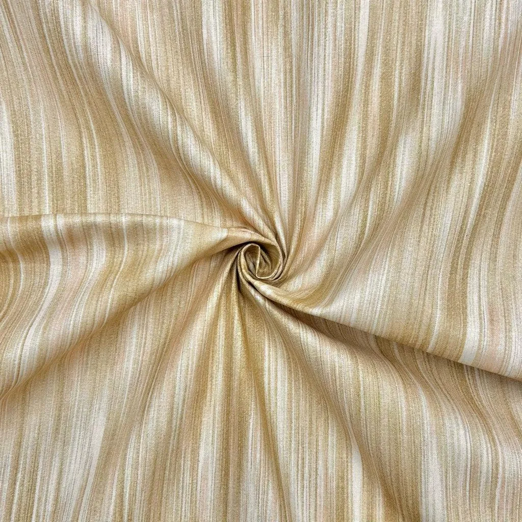 Shaded Lines Cotton Blender Fabric - John Louden