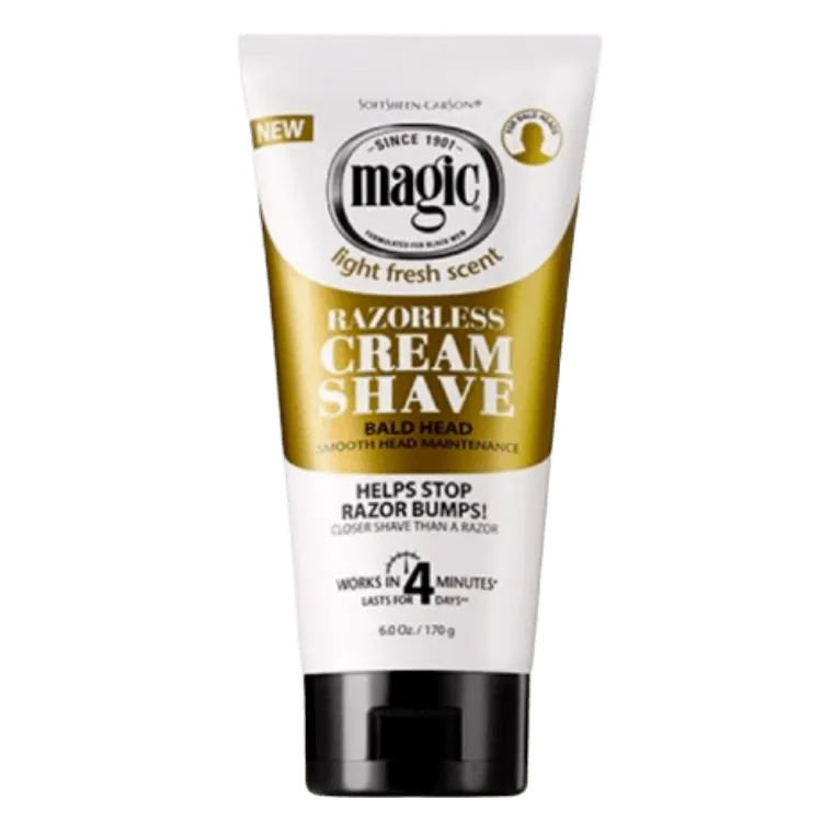 Shave Cream Bald Head (Gold) 6oz by Magic