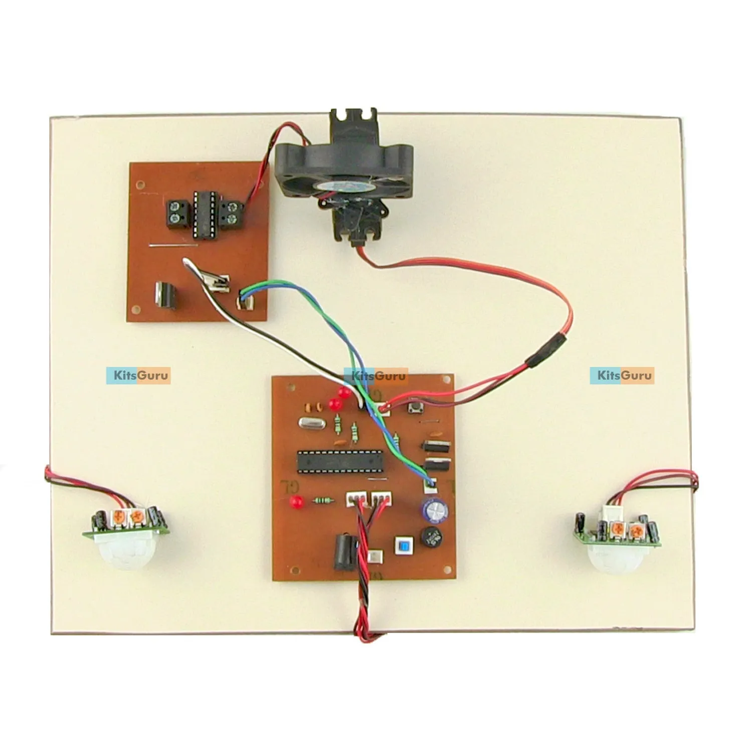 Smart Fan - A Human Tracking Fan