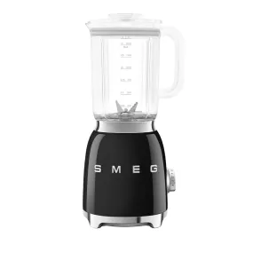 Smeg Glass Blender Black Blf03bleu