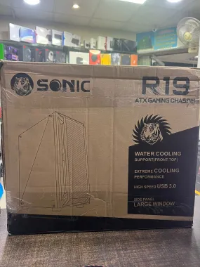 Sonic Casing R19 Black 3 RGB Fans