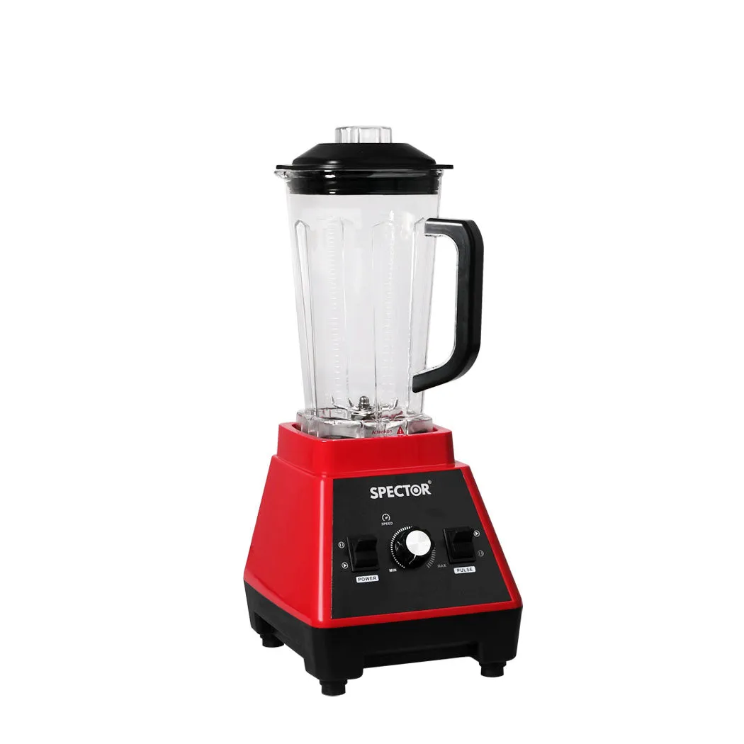 Spector 2L Commercial Blender Mixer Red