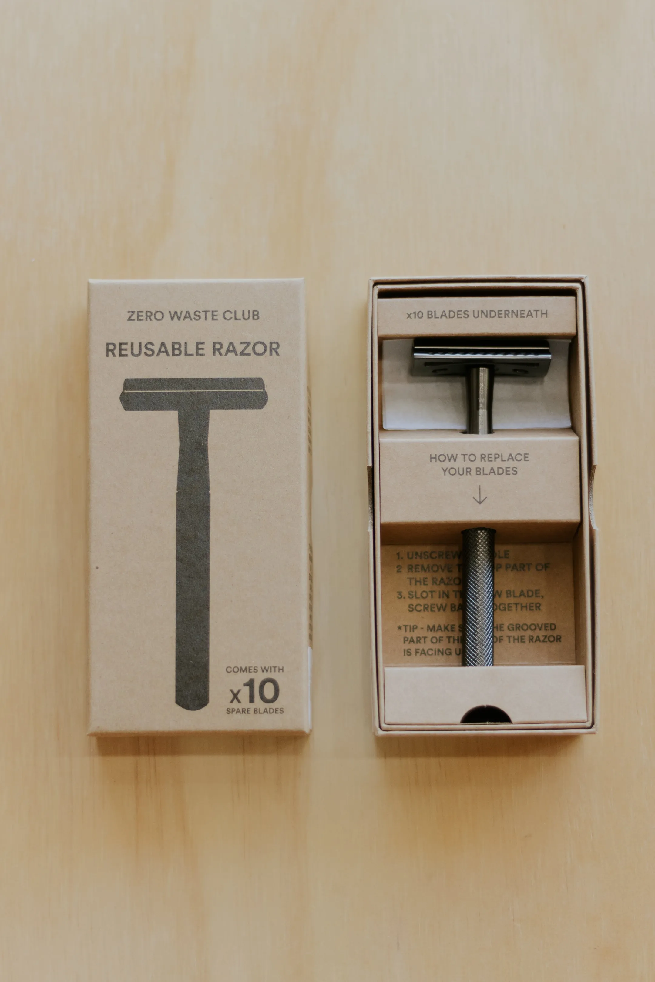 Stainless Steel Razor