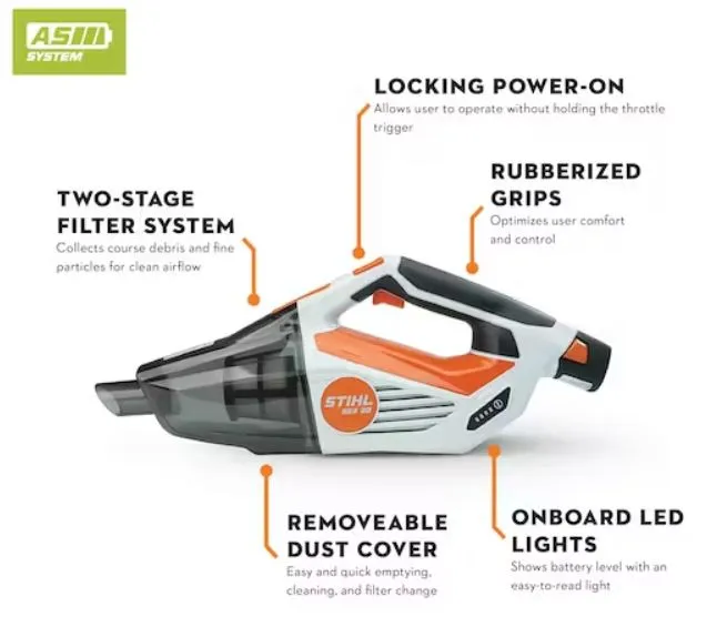 STIHL SEA20S HANDHELD VACUUM