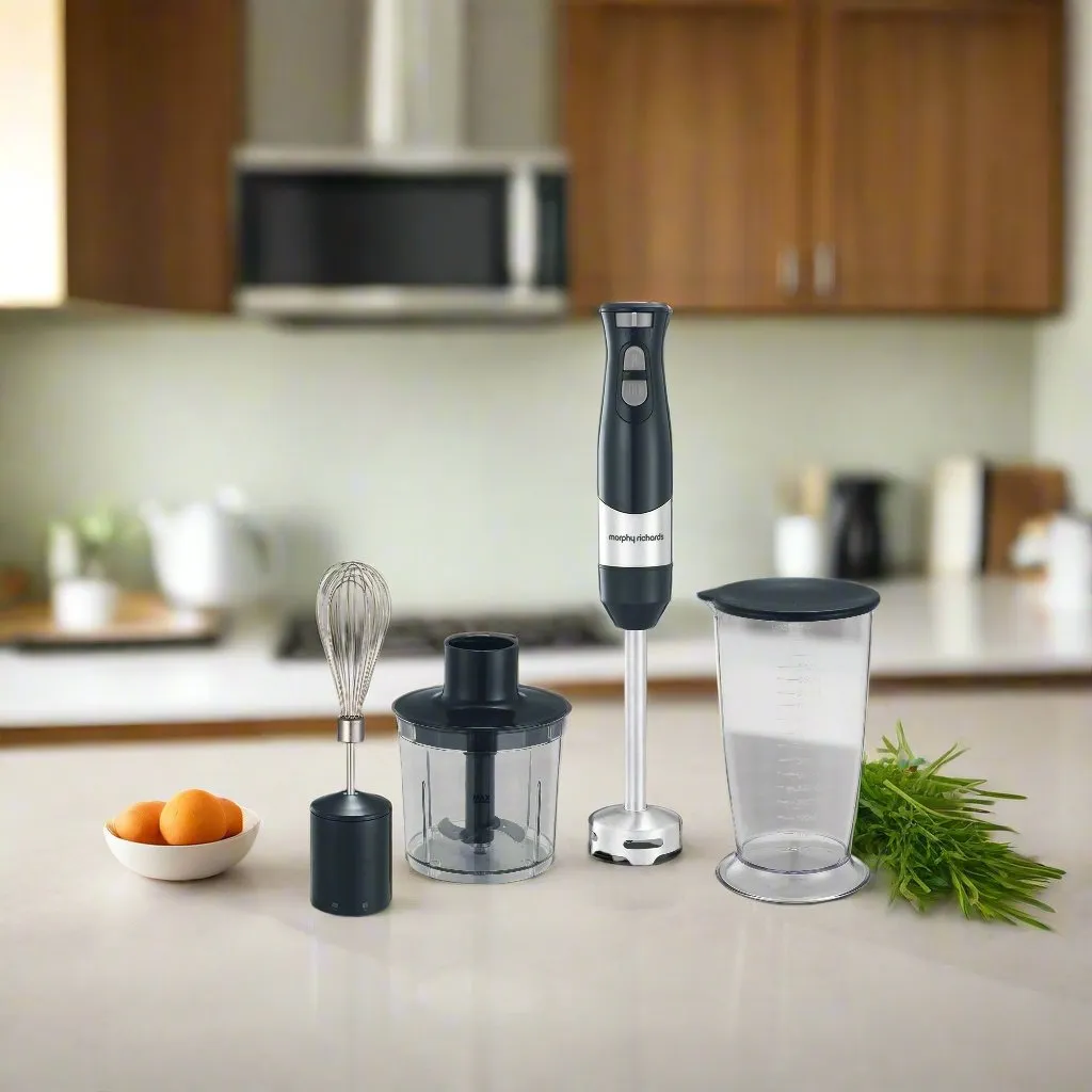 Total Control Hand Blender Set Grey