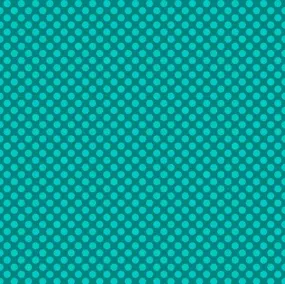 Turquoise Polka Dots for RJR Fabrics