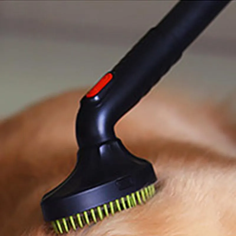 Versatile Pet Grooming Brush and Vacuum Attachment