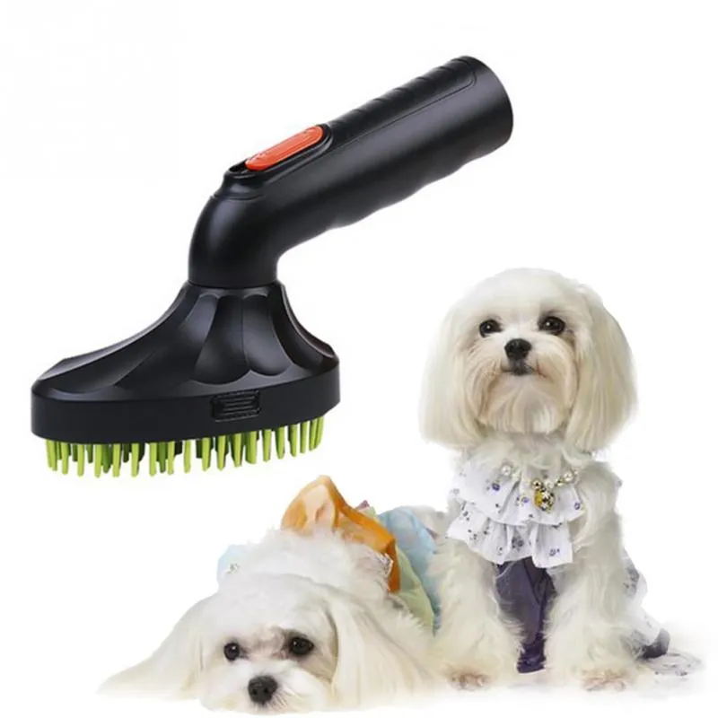 Versatile Pet Grooming Brush and Vacuum Attachment