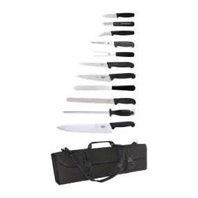 Victorinox 11 Piece Knife Set with Wallet - S853