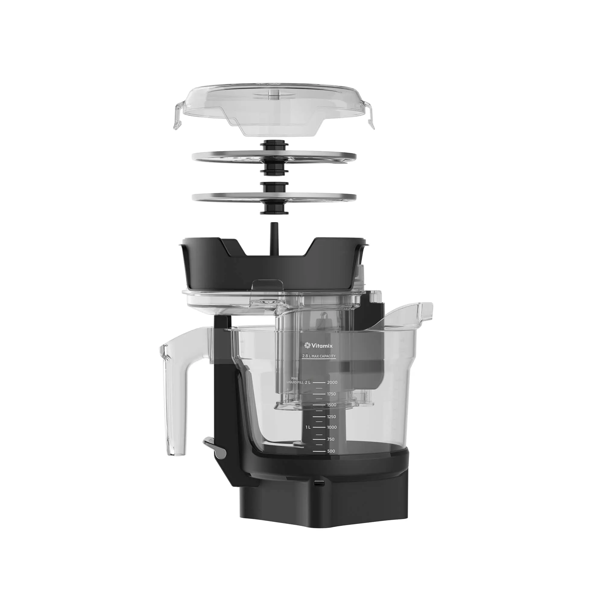 Vitamix® A3500 Series in Brushed Stainless Steel - Blender & Food Processor Attachment Bundle