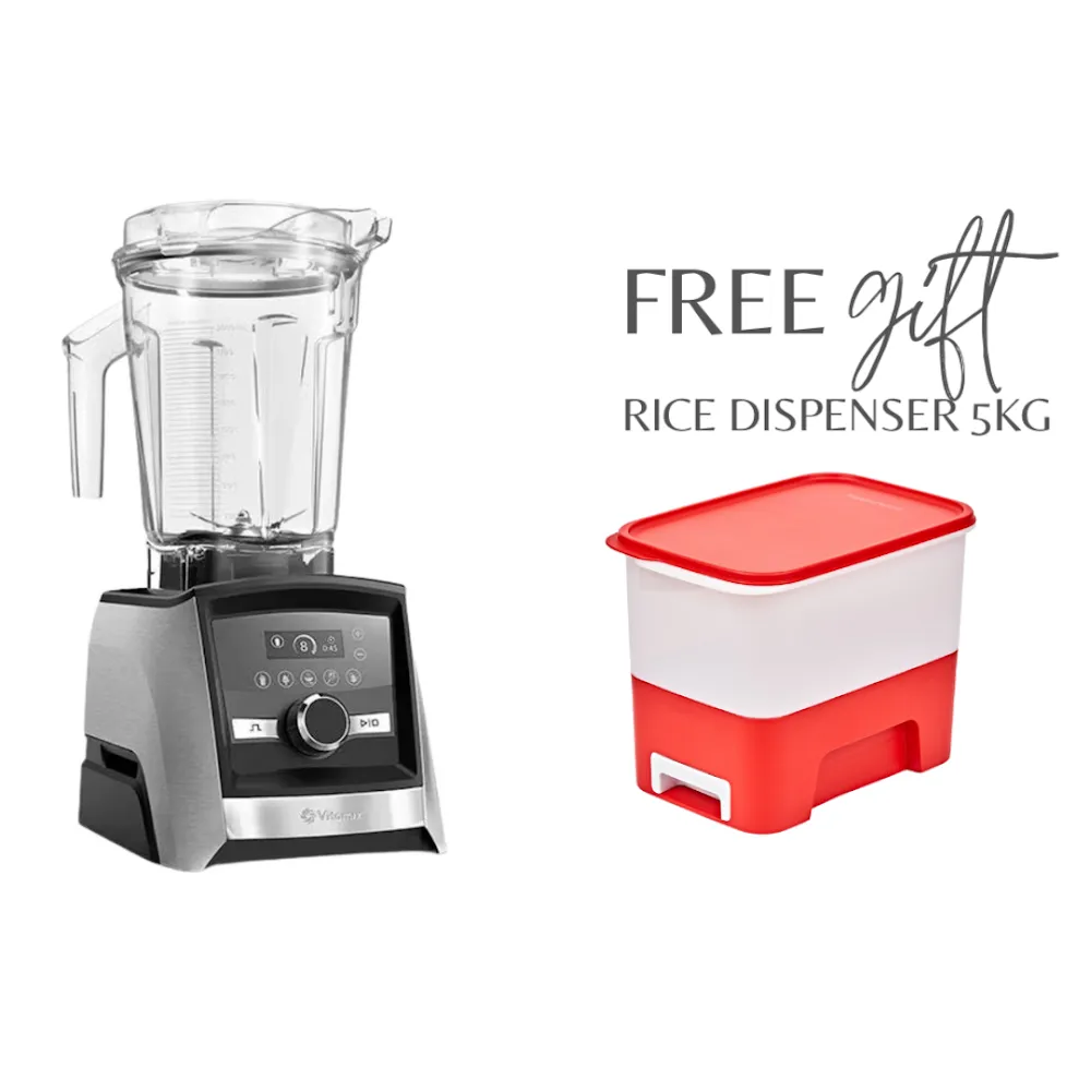 Vitamix High Performance Blender - Ascent Series A3500i (BSF)   Tupperware 5kg Rice Dispenser