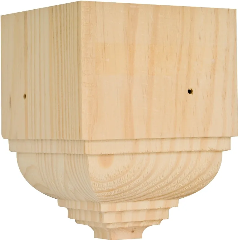 Waddell OCTB31 Crown Trim Block, Pine, Natural :EA: QUANTITY: 1