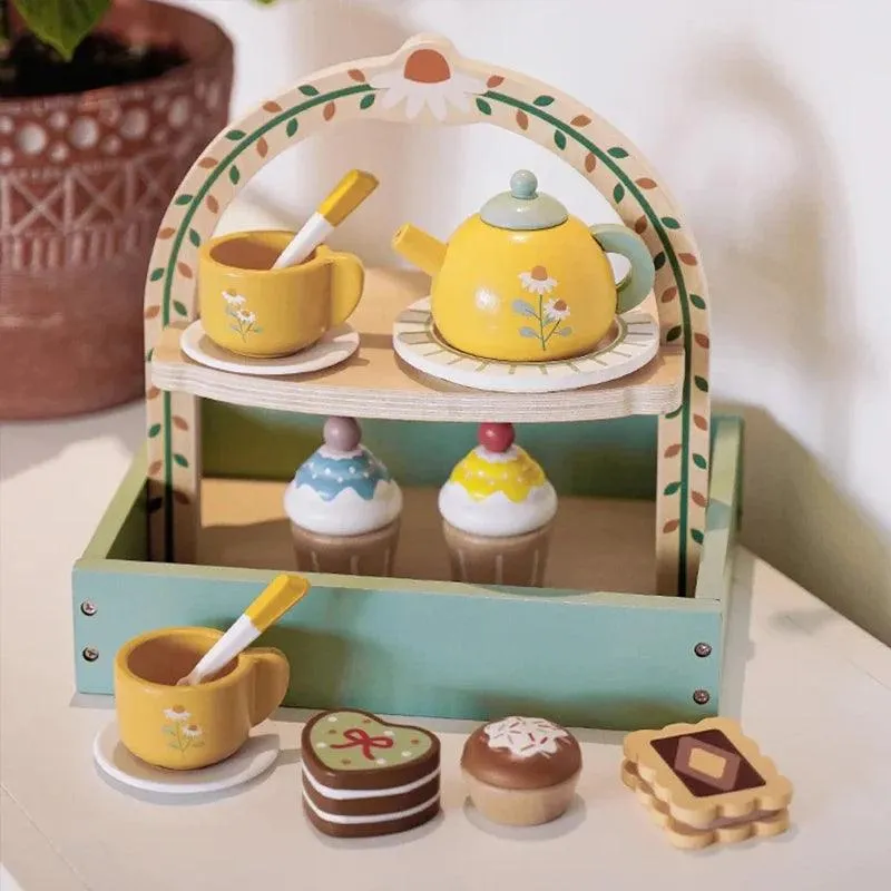 Wooden High Tea Play Set