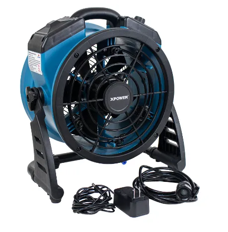 XPOWER FM-65B Multi-purpose Battery Powered Misting Fan and Air Circulator