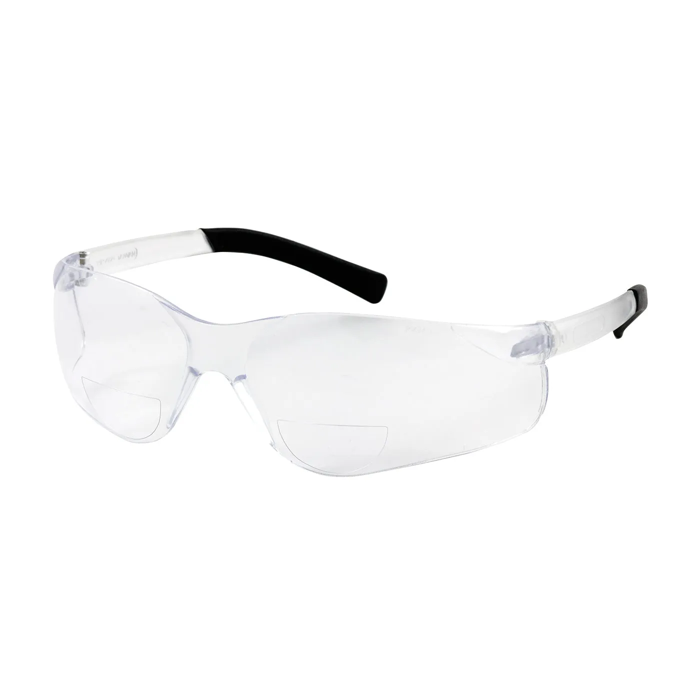 Zenon Z13R Safety Glass Readers with Clear Temple, Clear Lens and Anti-Scratch Coating -  1.75 Diopter